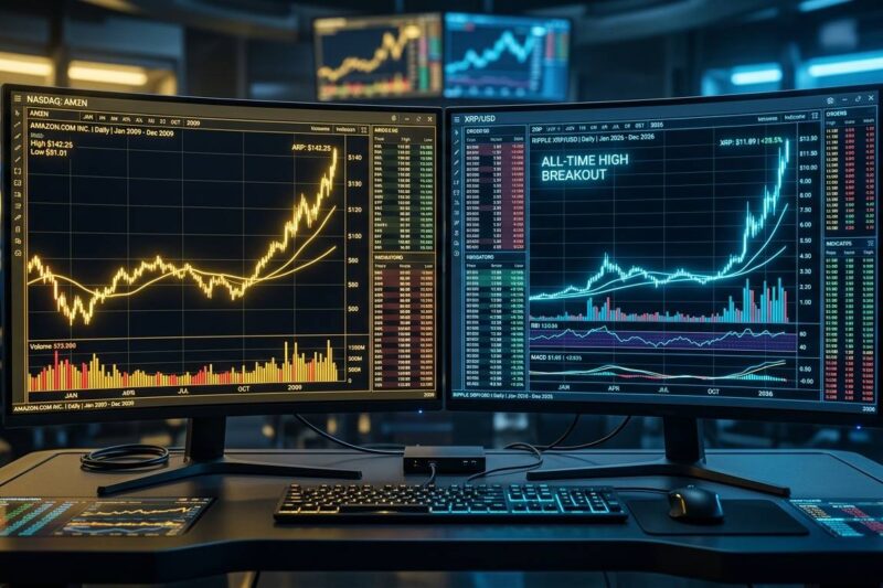 The 5,600% Fractal: Why XRP is Mirroring Amazon’s 2009 Breakout and Plugging into Swift’s New $100T Network